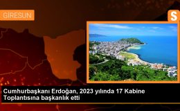 Cumhurbaşkanı Erdoğan, 2023 yılında 17 Kabine Toplantısına başkanlık etti