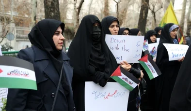 İran’da İsrail’e karşı gösteri yapıldı