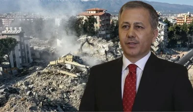 İçişleri Bakanı: 6 Şubat depremlerinde 53 bin 537 vatandaş hayatını kaybetti