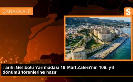Çanakkale Deniz Zaferi’nin 109. yıl dönümü için hazırlıklar tamamlandı