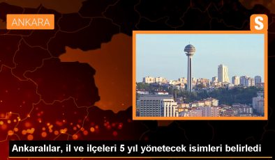 Ankara’da yerel seçim sonuçları açıklandı