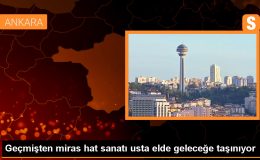 Düzce’de Hat Sanatıyla Uğraşan Sanatçı, Eserlerini Gelecek Nesillere Aktarmak İstiyor