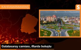 Galatasaray camiası, iftarda buluştu