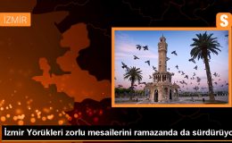 İzmir’in Karaburun ilçesinde Yörük ailesi ramazanda da hayvanlarıyla ilgileniyor