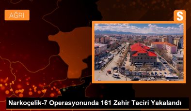 Narkoçelik-7 Operasyonunda 161 Zehir Taciri ve Sokak Satıcısı Yakalandı
