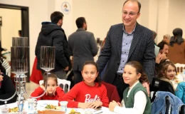 Pamukkale Belediyesi Ücretsiz Spor Kurslarına Katılan Öğrenciler İftar Yemeğinde Buluştu