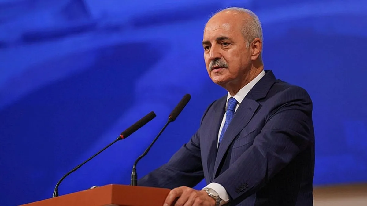 TBMM Başkanı Numan Kurtulmuş: Netanyahu er ya da geç hesap verecek!