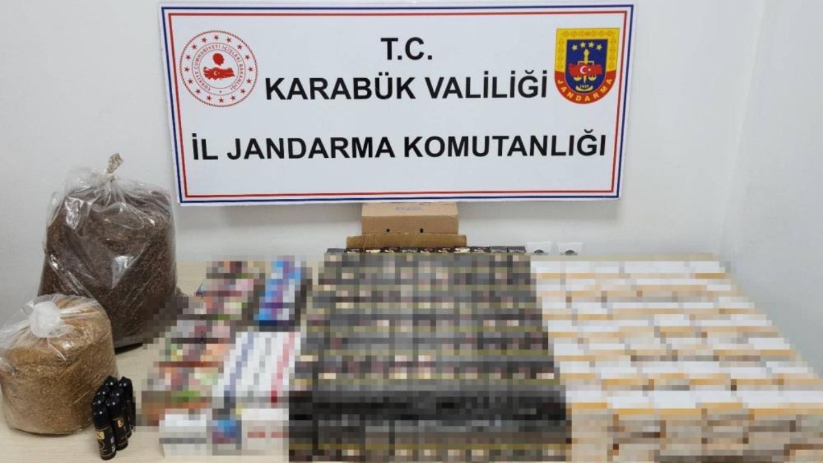Karabük’te jandarmadan uyuşturucu operasyonu