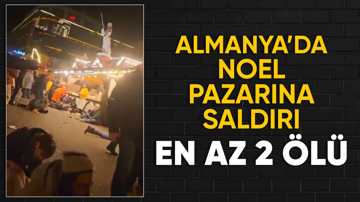 Almanya’da kalabalığın arasına otomobil daldı