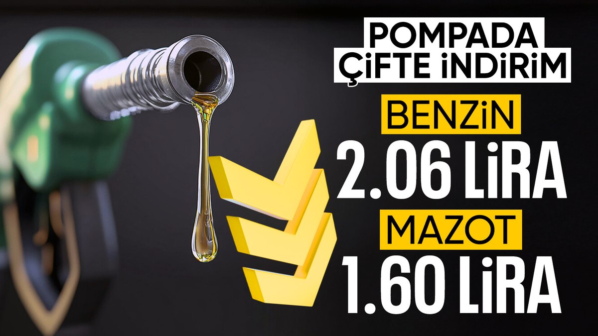 Benzin ve motorine indirim geliyor