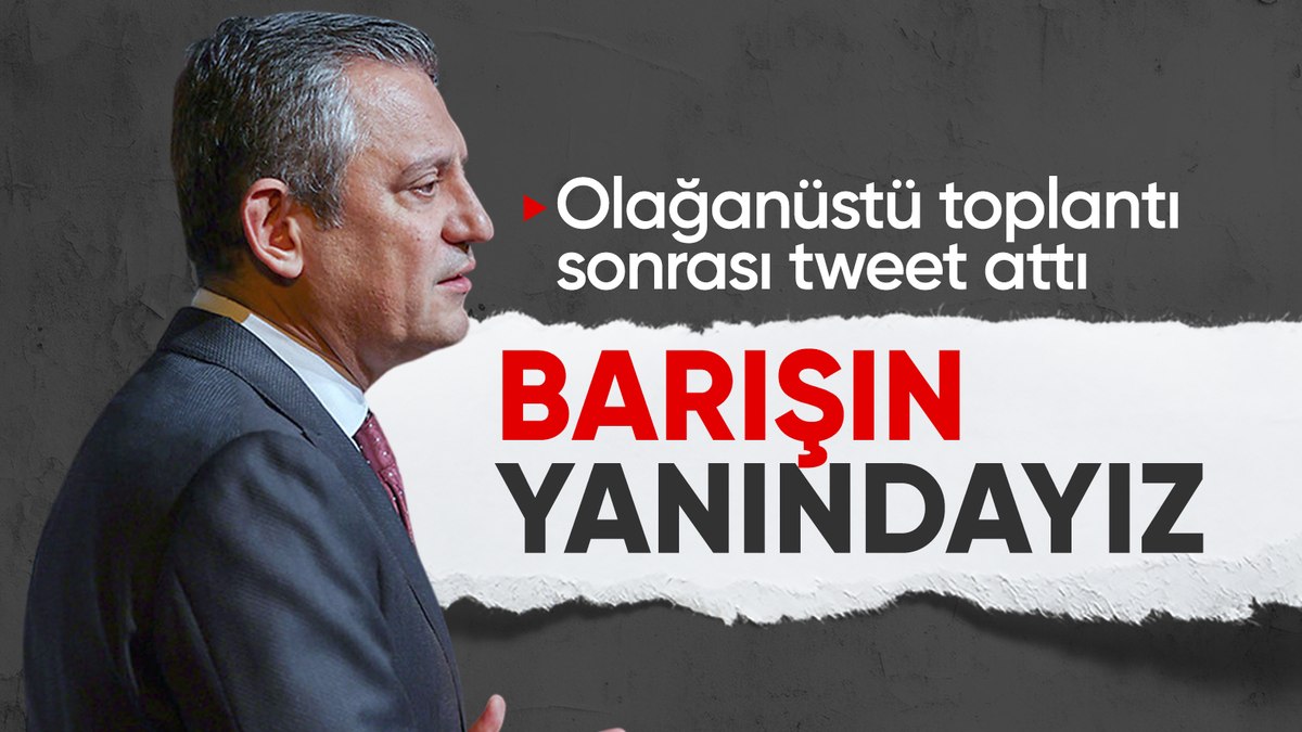 Öcalan’ın çağrısı sonrası CHP olağanüstü toplandı.